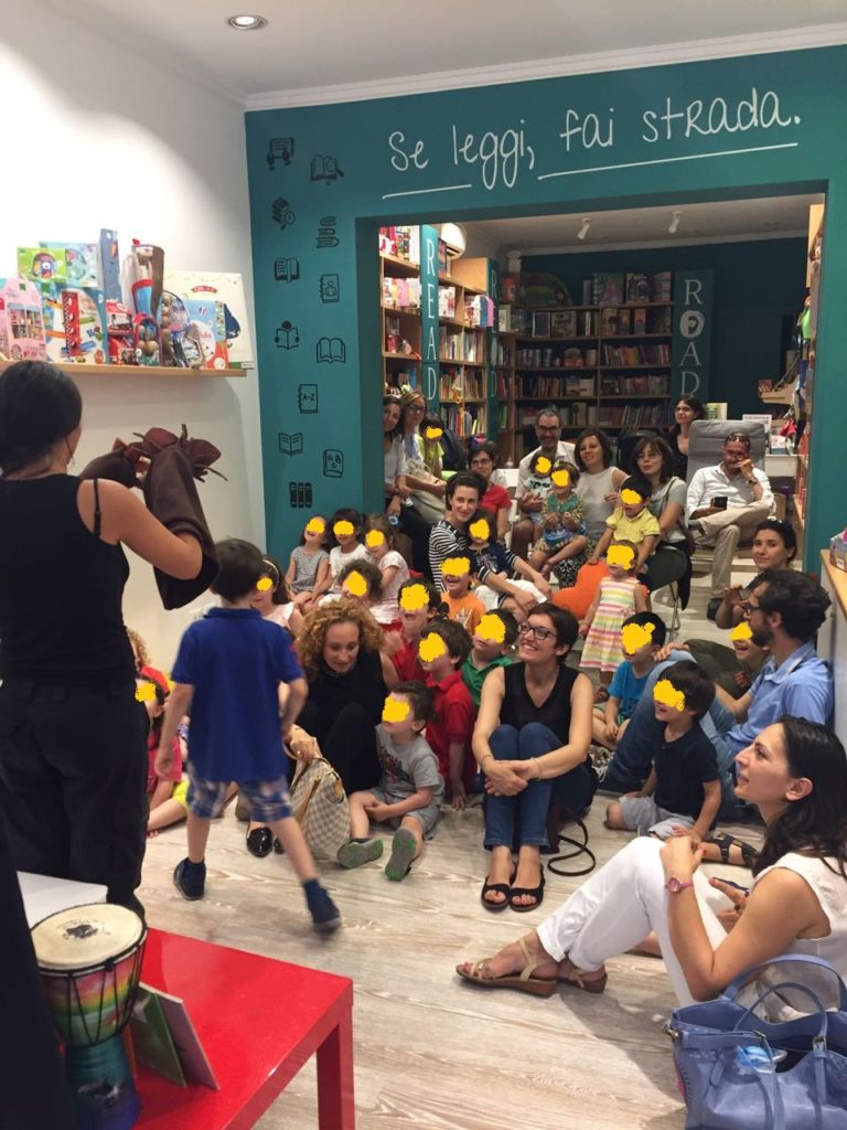 La prima libreria di Roma con eventi serali per bambini