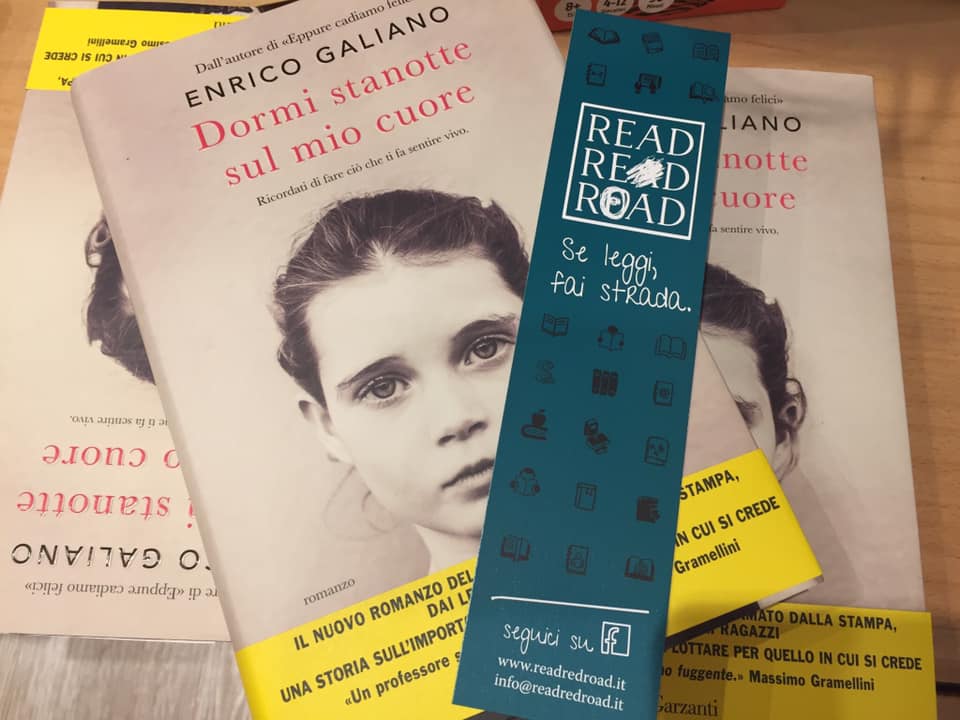 Dormi stanotte sul mio cuore: incontro con Enrico Galiano - Read Red Road  Libreria per Bambini Roma